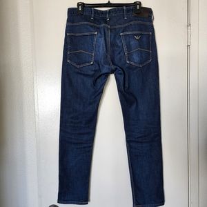 Armani Jeans J06 Denim Slim Fit 31 Waist - Medium blue